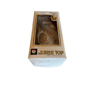 Electrified Porcelain Head Angel Tree Topper 10 Light Pretested‎ Vintage 1972